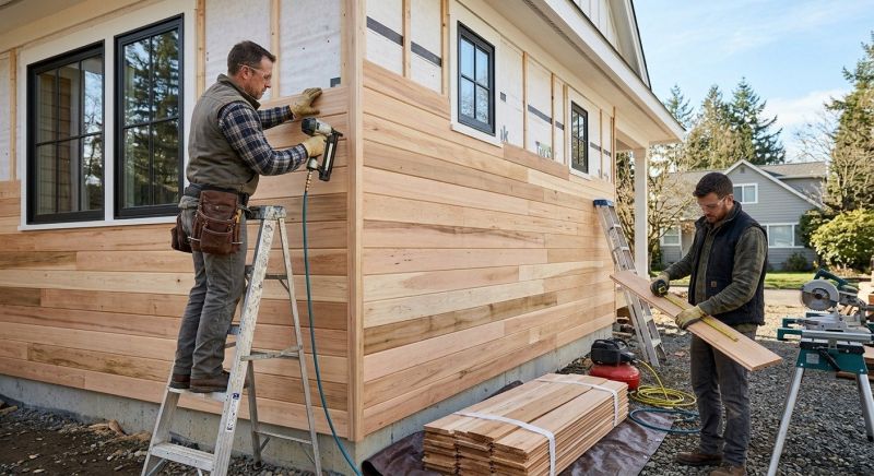 Hardwood Siding Installation in Fairfield County, CT