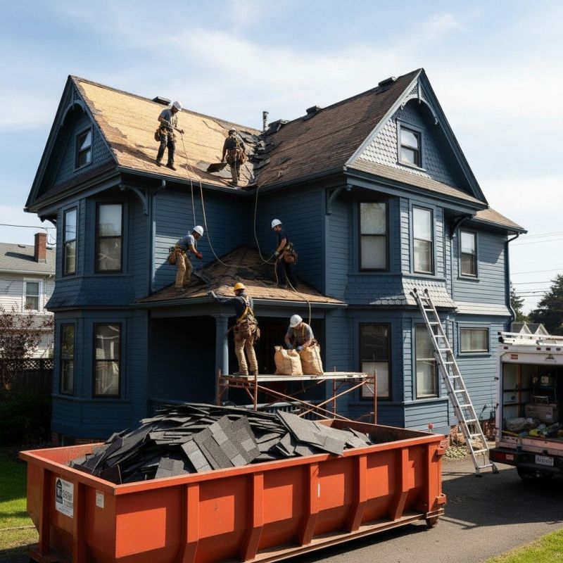 Leaky Roof Replacement in Warwick, RI