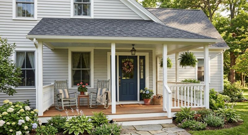 Porch Roofing Installation in Nashua, NH