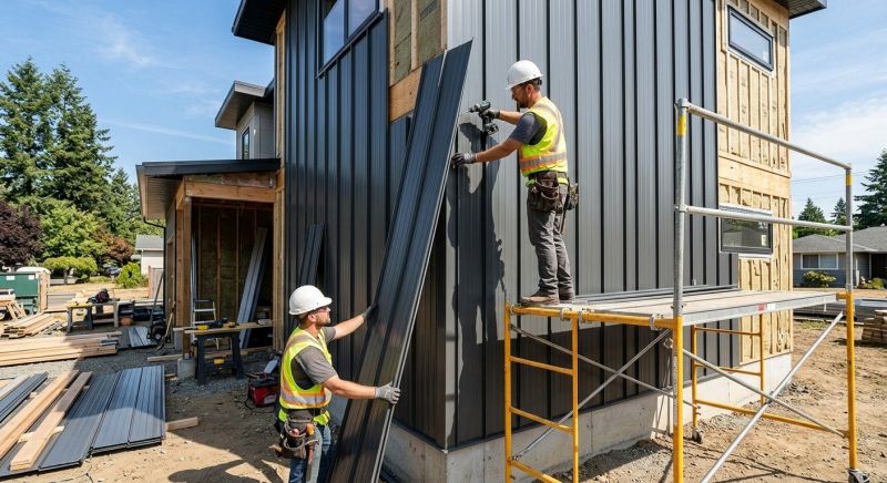 Sheet Metal Siding Replacement in Stamford, CT